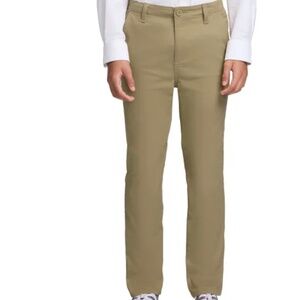 Gap Chino Pants Boys 14/16 Tan Straight Leg New Adjustable Waist Band QUICK SHIP